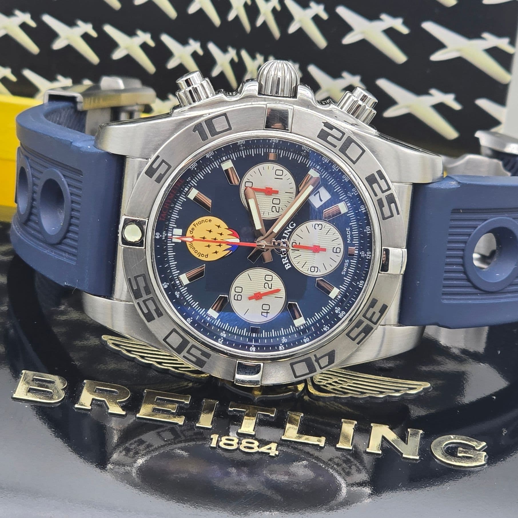 Breitling Avenger Limited Edition Patrouille de France 60th Anniversary Ref. AB01109e.C886 – 6