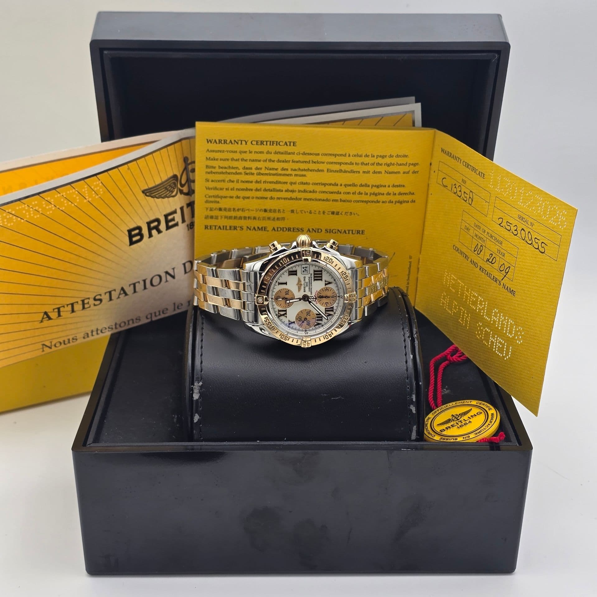 Breitling Chrono Cockpit Ref. C13358 Steel / 18K Gold – 2