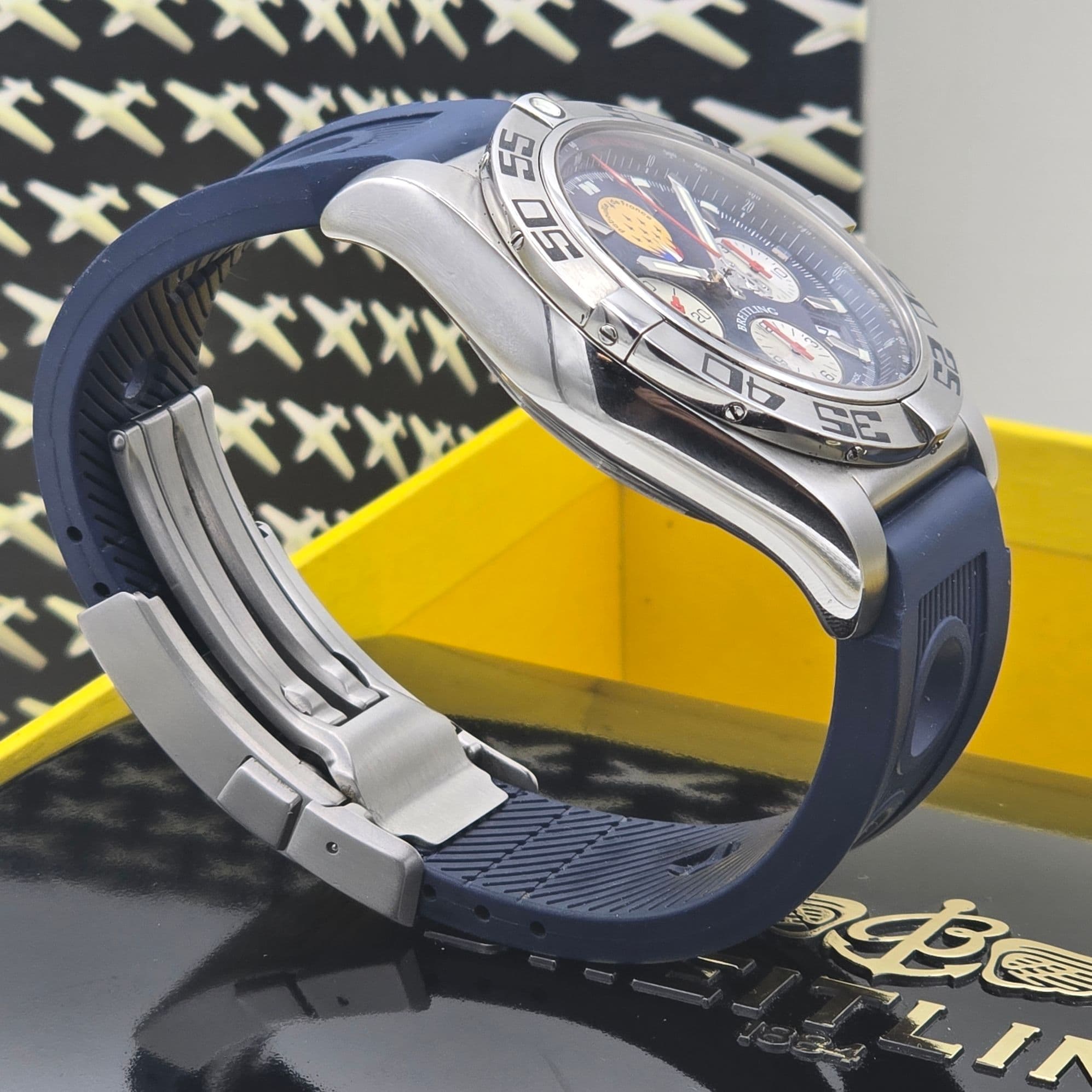Breitling Avenger Limited Edition Patrouille de France 60th Anniversary Ref. AB01109e.C886 – 4