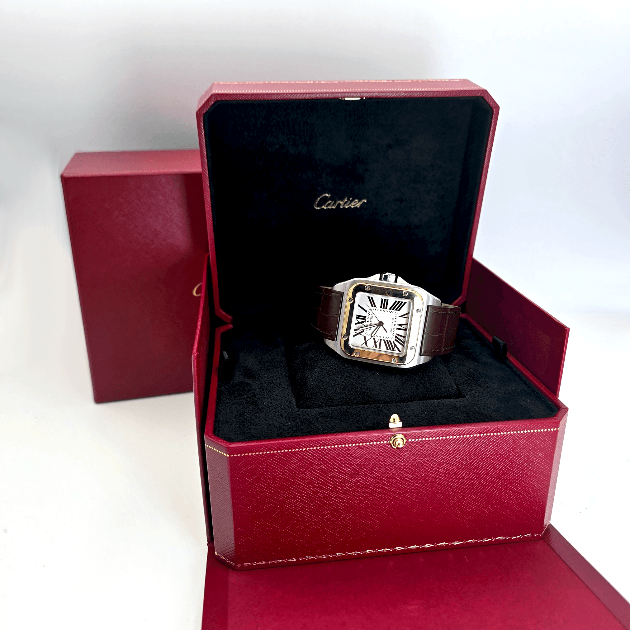 Cartier Santos 100 XL Steel / 18K Gold Ref. 2656 – 2