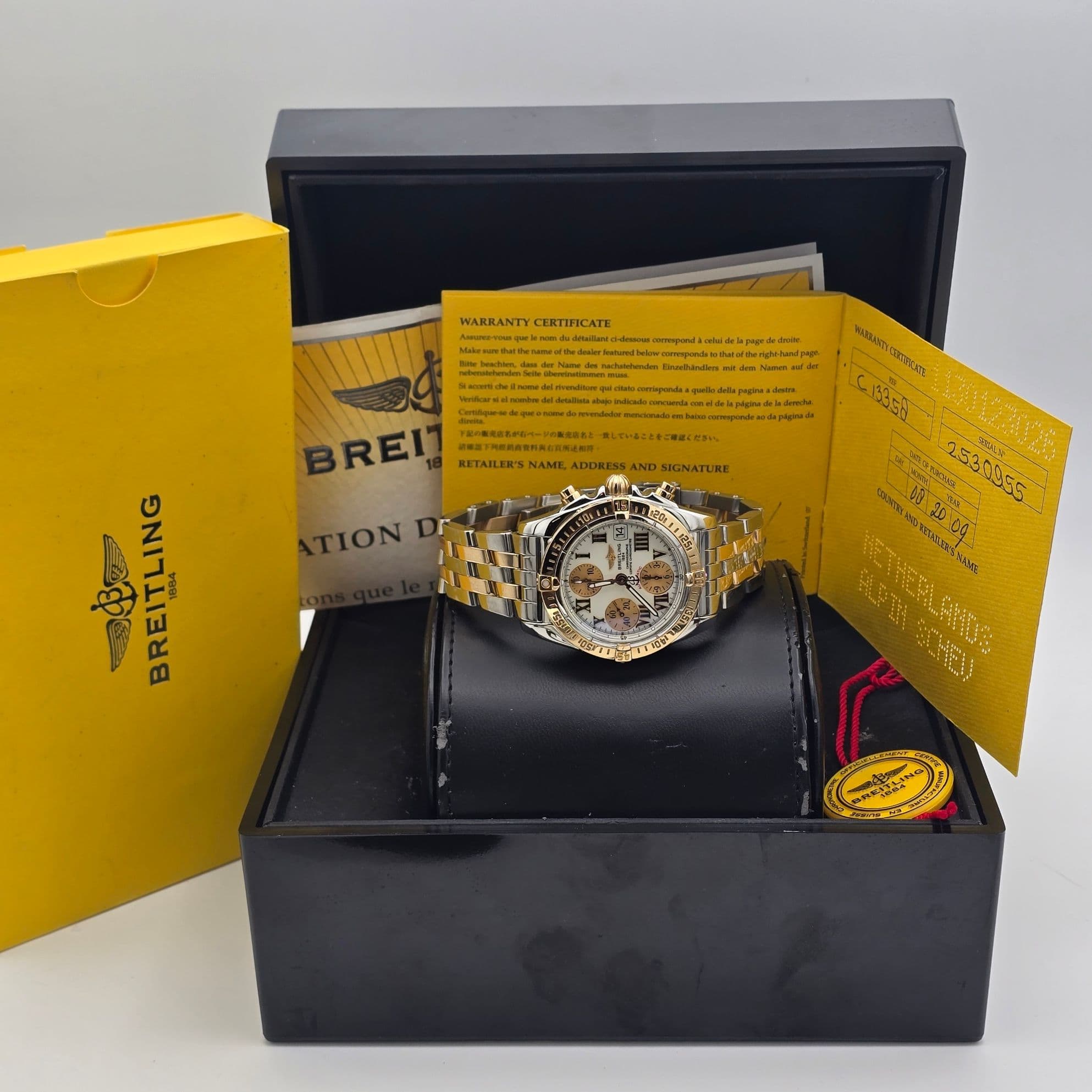 Breitling Chrono Cockpit Ref. C13358 Steel / 18K Gold – 6