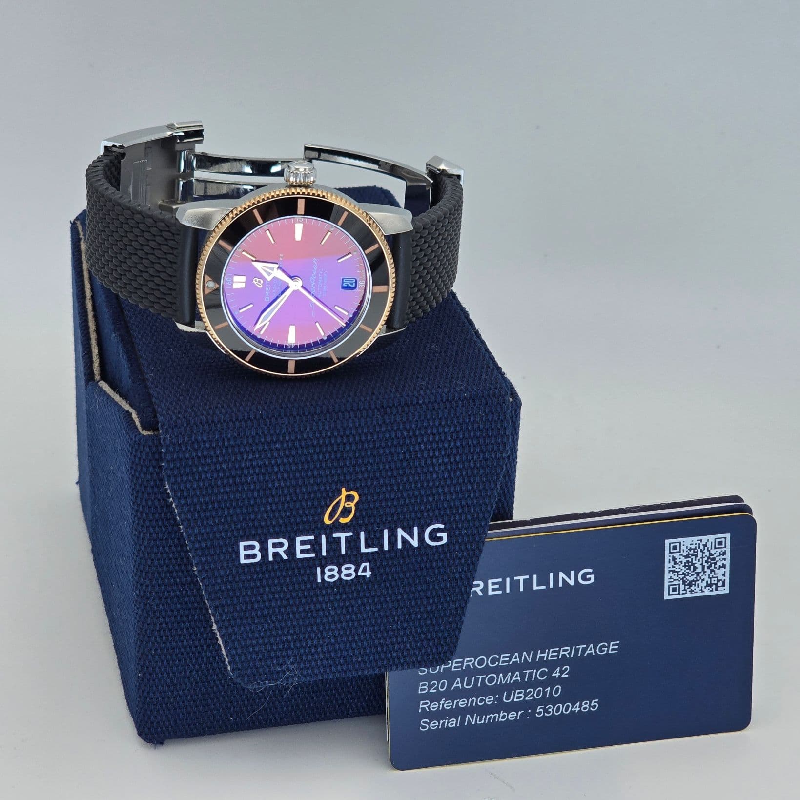 Breitling Superocean Heritage 42 Amsterdam 750 Limited Edition XX/75 Ref. UB20106A1B1A1 – 6