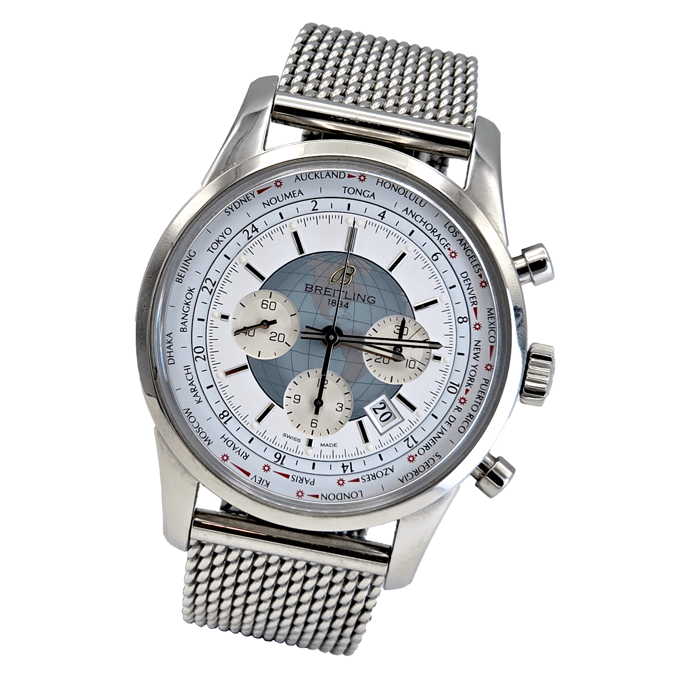 Breitling Transocean Chronograph Unitime Ref. AB0510U0.A732.152A – 1