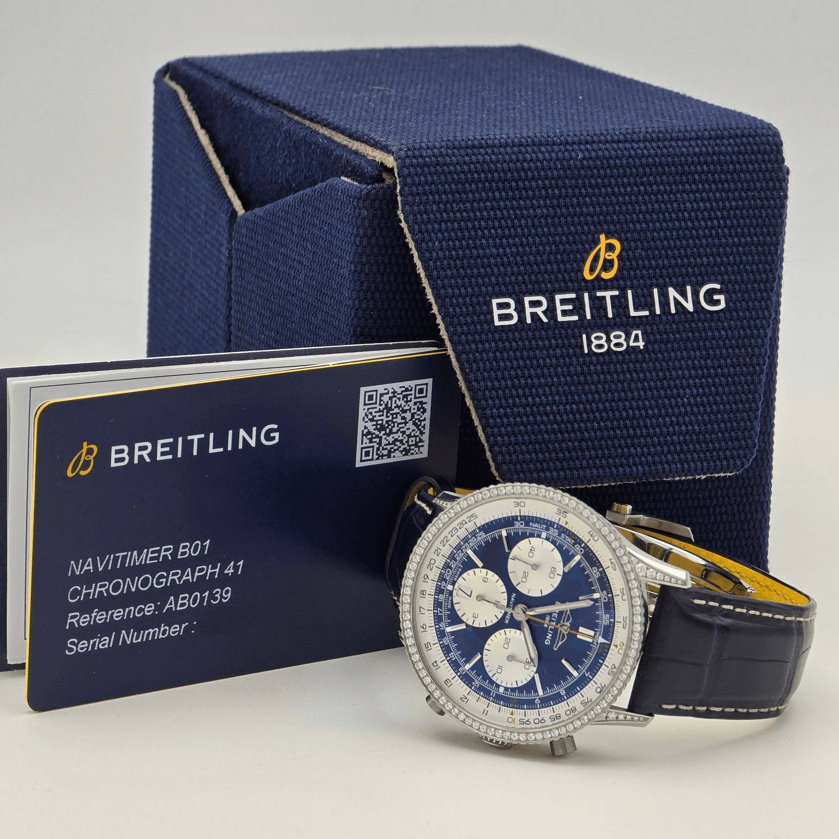 Breitling Navitimer B01 Chronograph 41 Ref. AB0139631C1P1 Factory Diamond – 2