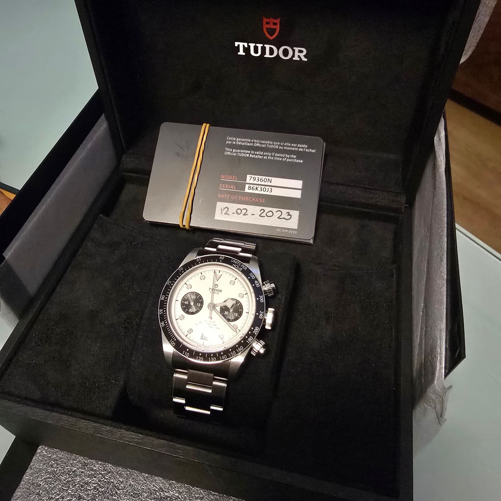 Tudor Black Bay Chronograph Ref. M79360N-0002 populair "Panda Dial" – 2