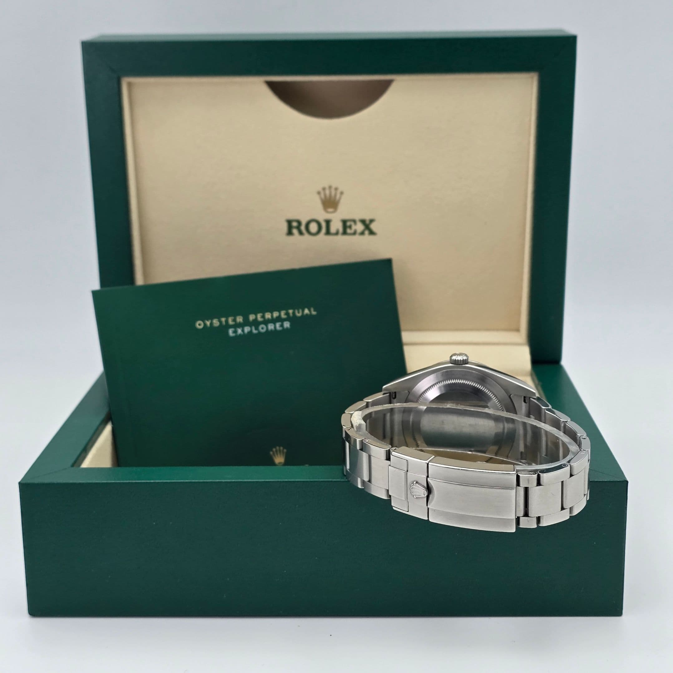 Rolex Oyster Perpetual Explorer 39mm Ref. 214270 MK2 Dial from 2017 – 2