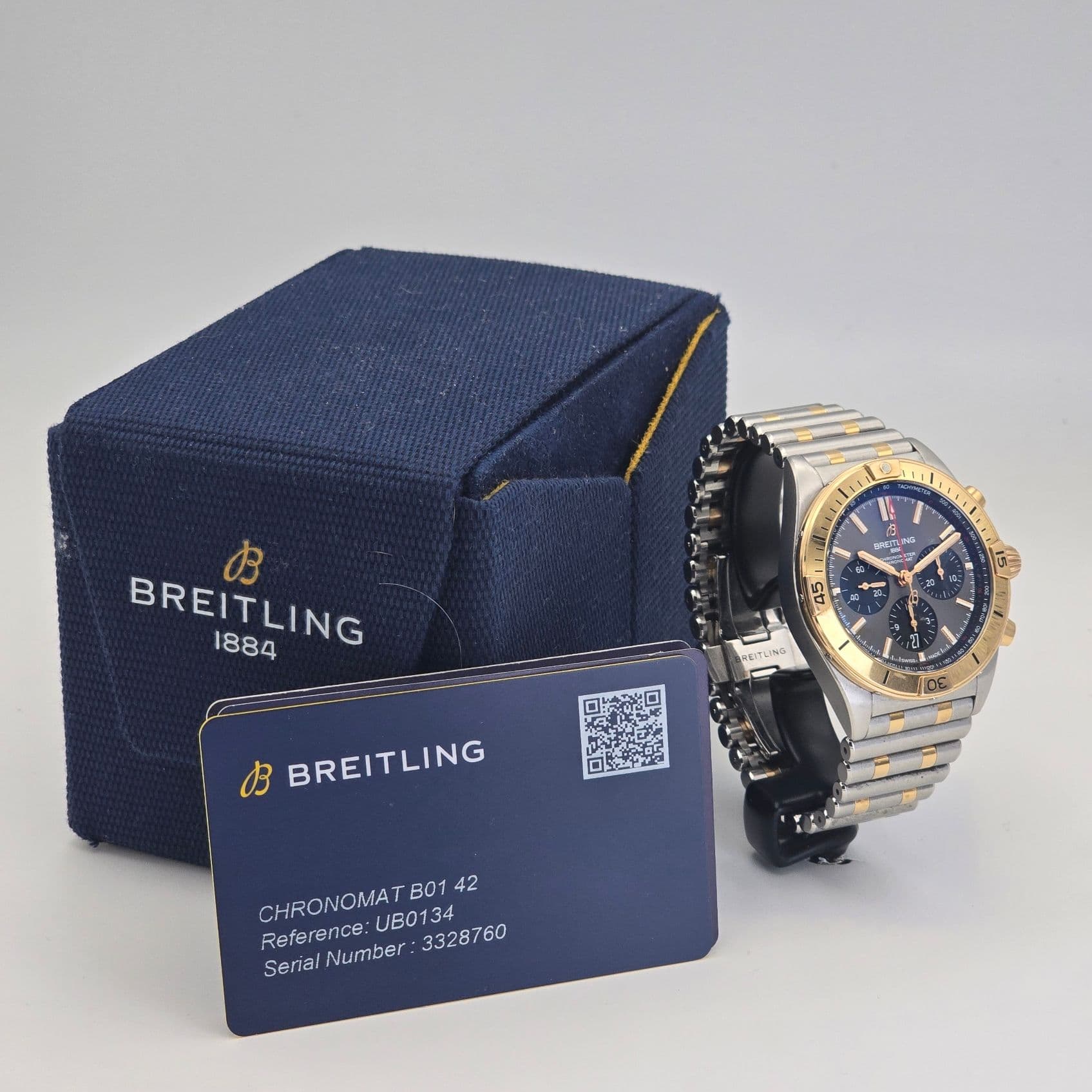 Breitling Super Chronomat B01 42mm Ref. UB0134101B1U1 Chocolate Dial – 2