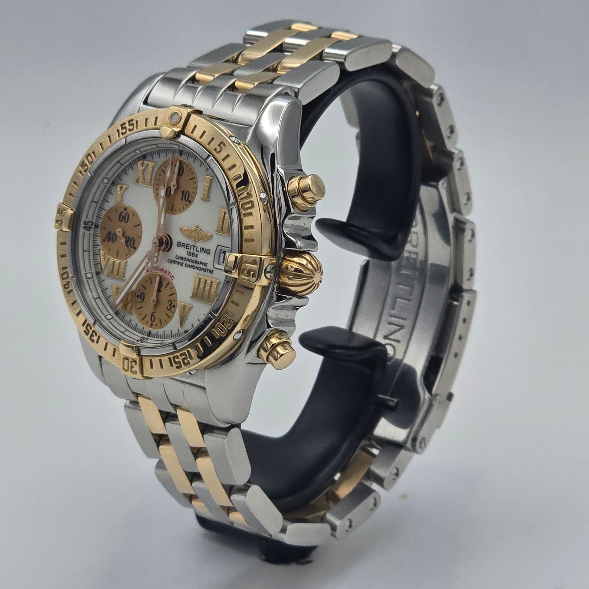 Breitling Chrono Cockpit Ref. C13358 Steel / 18K Gold – 4