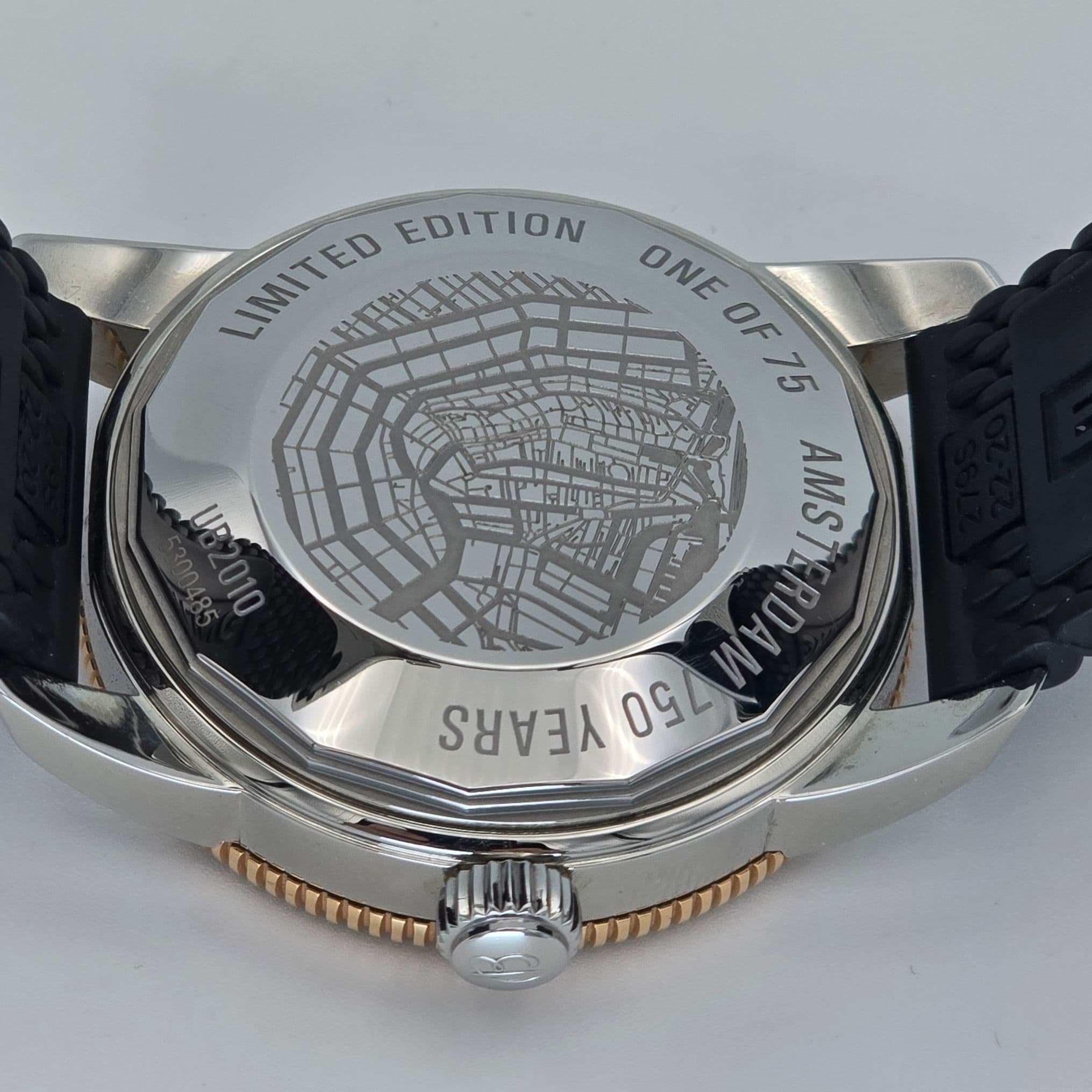 Breitling Superocean Heritage 42 Amsterdam 750 Limited Edition XX/75 Ref. UB20106A1B1A1 – 5