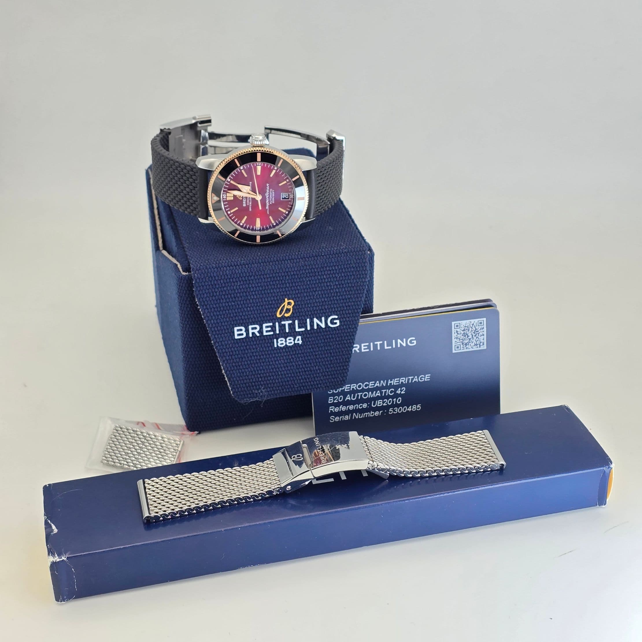 Breitling Superocean Heritage 42 Amsterdam 750 Limited Edition XX/75 Ref. UB20106A1B1A1 – 2
