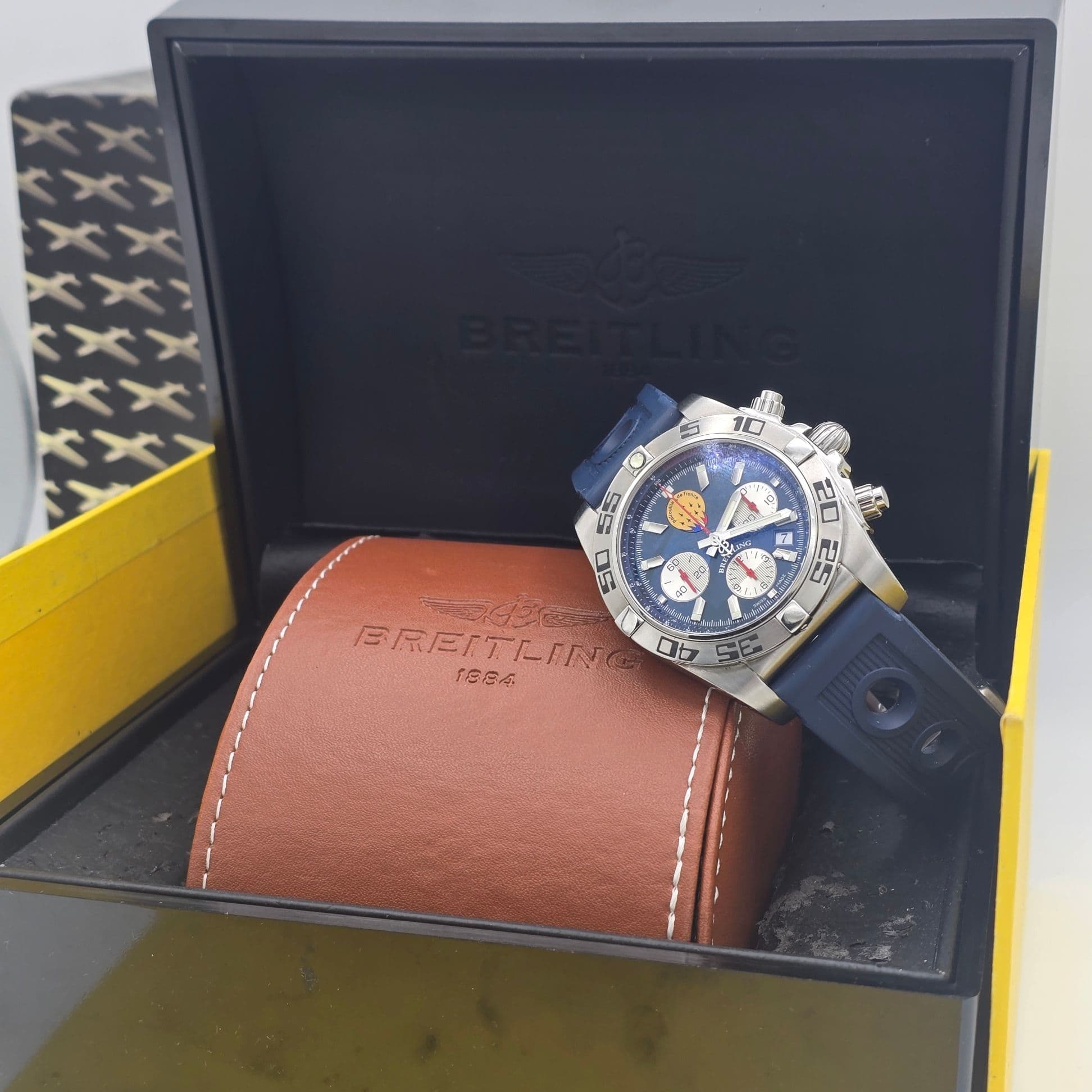 Breitling Avenger Limited Edition Patrouille de France 60th Anniversary Ref. AB01109e.C886 – 2