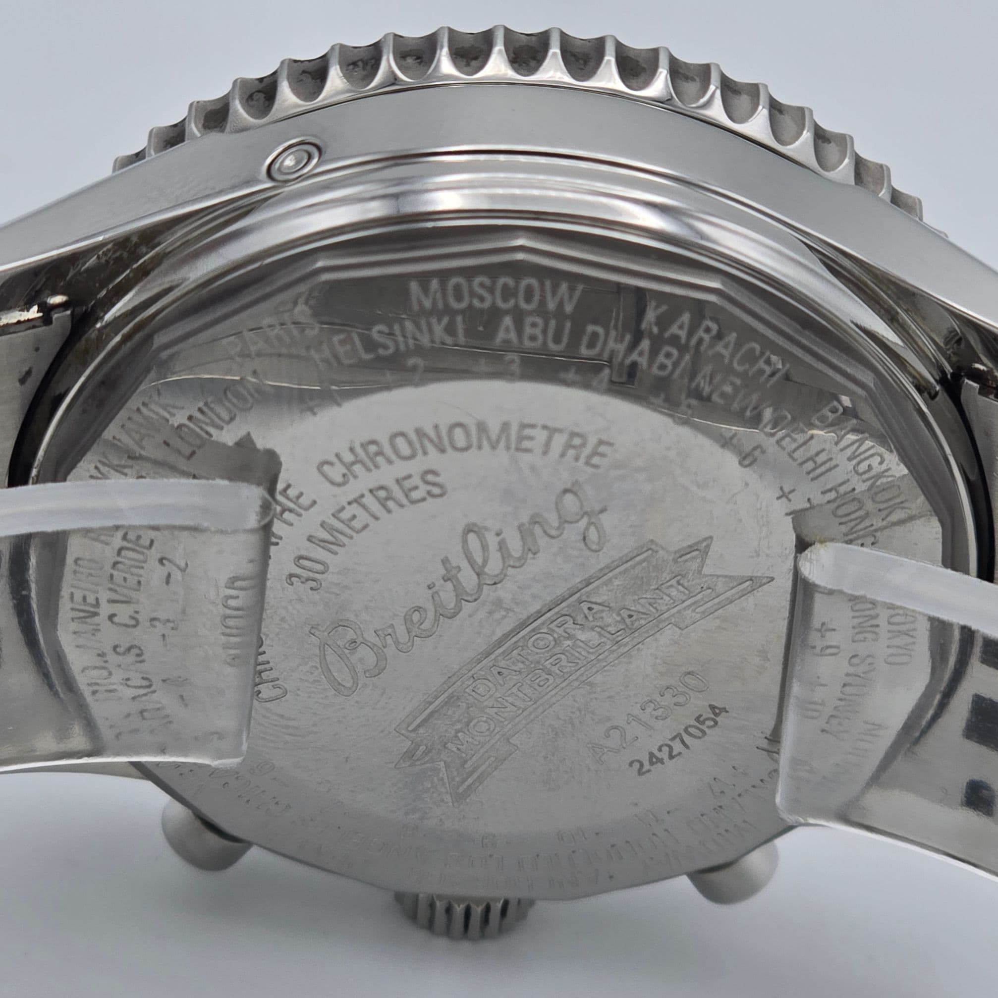 Breitling Navitimer Montbrillant Datora Ref. A2133012 With rare dial. – 6