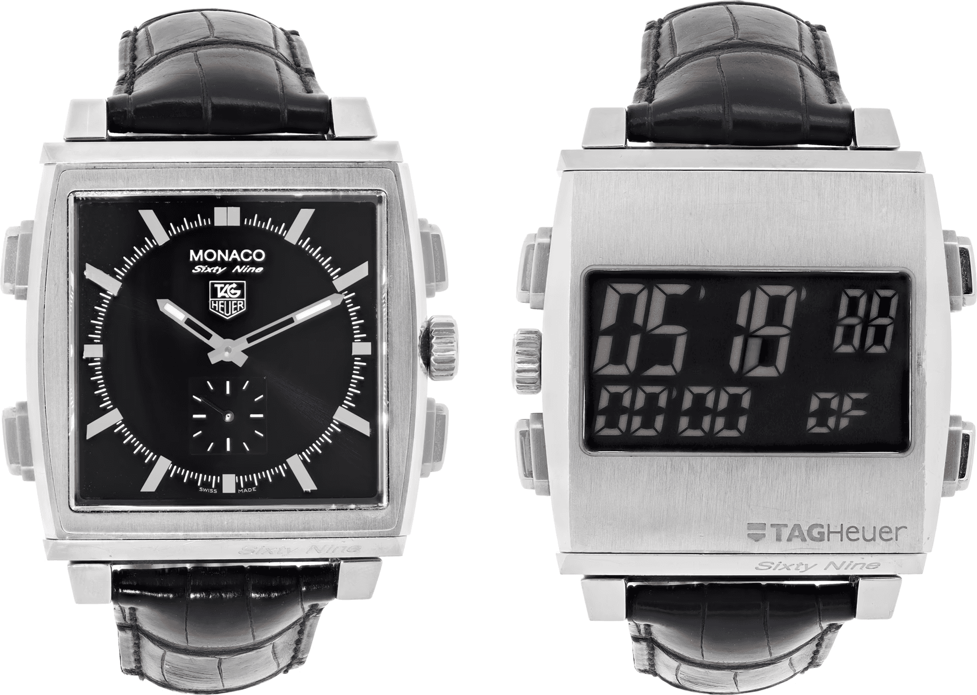 Tag Heuer Monaco Sixty Nine Ref. CW9110-0 Dual face analog/digital – 2